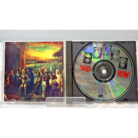 Skid Row – Slave to the Grind CD 1991 Heavy Metal - Picture 3 of 5
